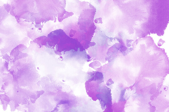 紫色水彩渐变