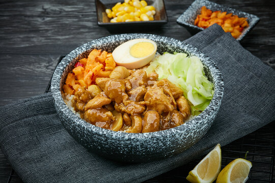 料理包栗子鸡肉饭