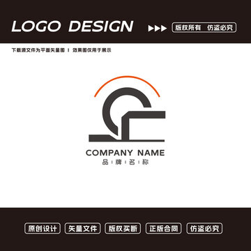 CL字母logo标志