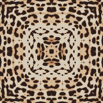 豹纹地毯