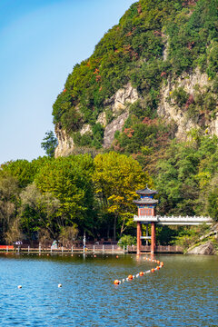 翠华山天池风景