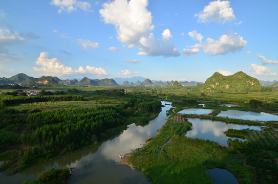 山水风景图