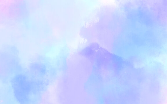 水彩暈染墨跡中國風(fēng)藍(lán)色背景