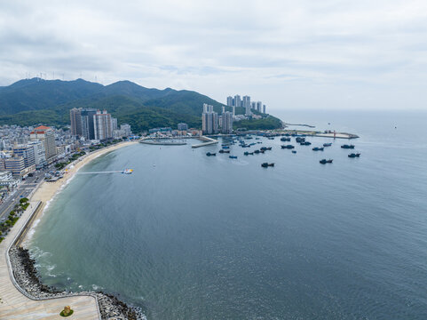 广东汕头南澳岛城市风光