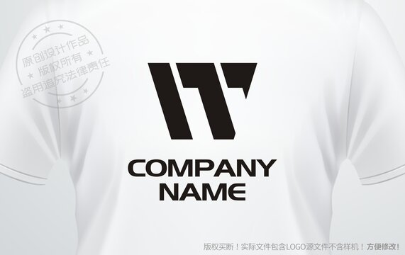 字母W标志设计钢琴logo