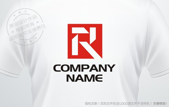 字母R设计标志logo