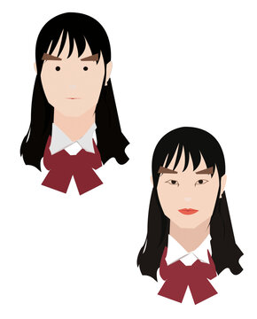 動漫人物頭像設(shè)計