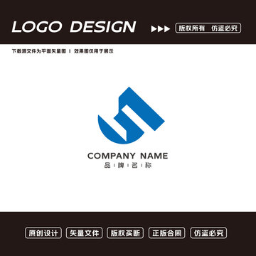 科技公司logo簡約大氣