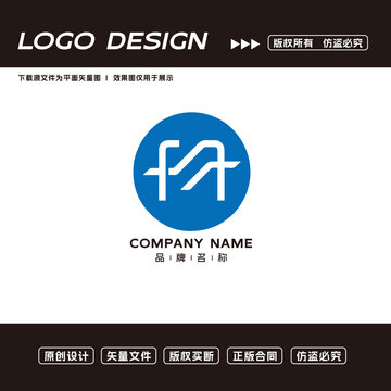 F字母logo标志