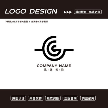 C字母logo标志