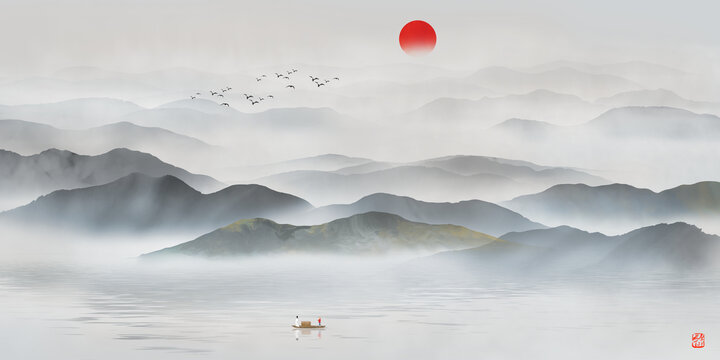 山水畫