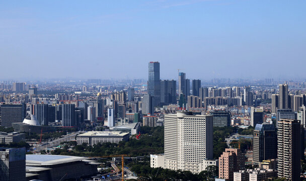 东莞黄旗山俯视