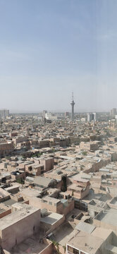 俯瞰喀什古城