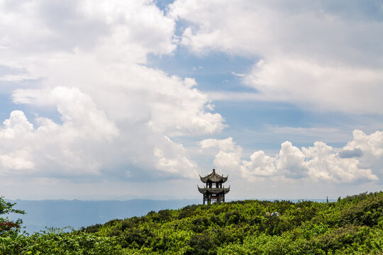 贵州六盘水韭菜坪风景区