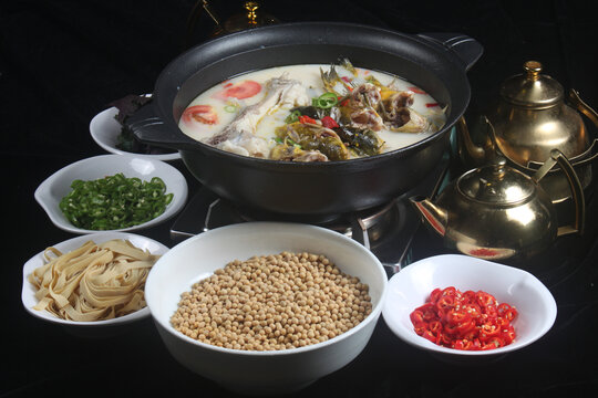 豆?jié){燉雜魚