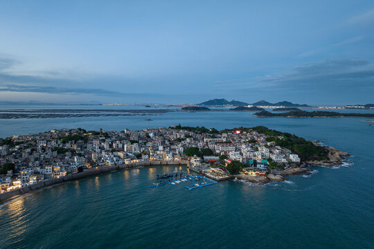 东山岛南门湾夜景