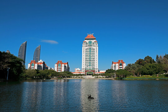 厦门大学校园风景