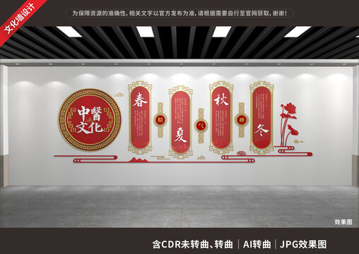中醫(yī)文化展示展廳墻
