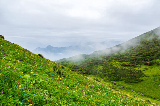 轿顶山风光