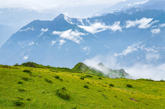 轿顶山风光