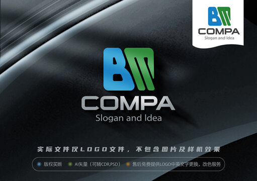 bm字母LOGO