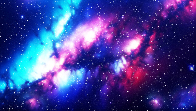 高清彩色星空軟膜