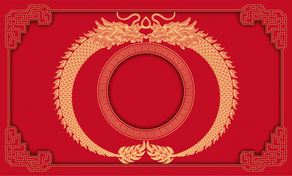 龍底紋背景創(chuàng)意