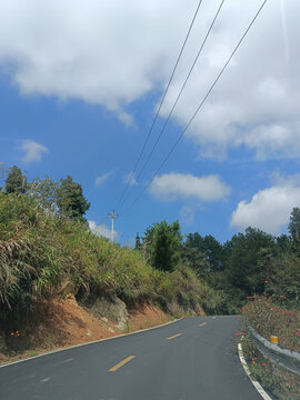 乡村山区公路