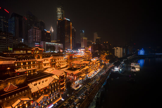 重庆洪崖洞夜景