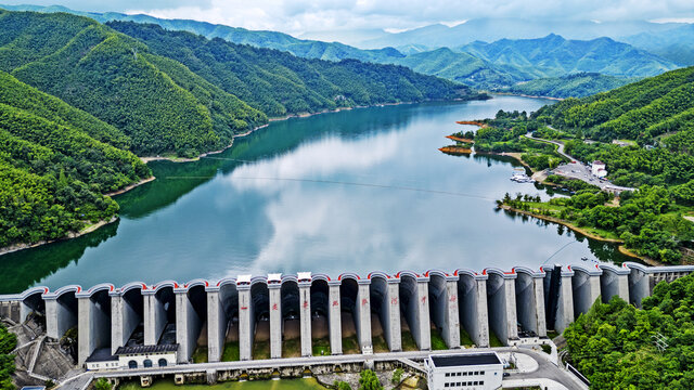 佛子岭水库风光