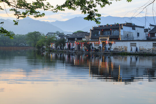 宏村夜景