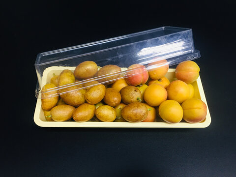 杏子果切圖