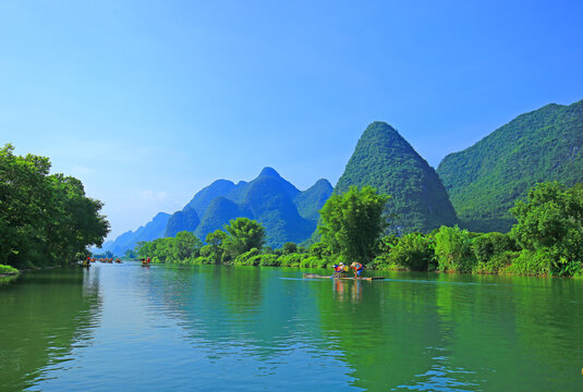 遇龙河漂流三