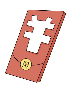 手機(jī)紅包透明免摳元素