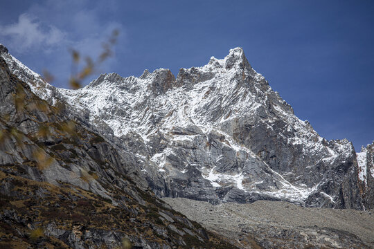 秋天的四姑娘山景区