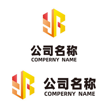 YR字母logo