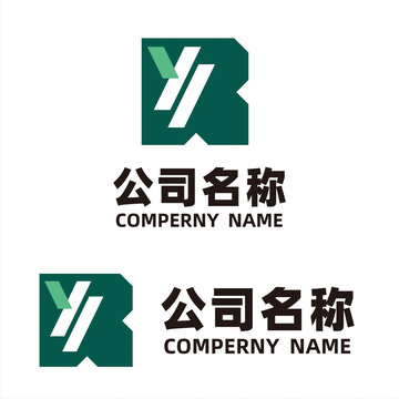 YR字母logo