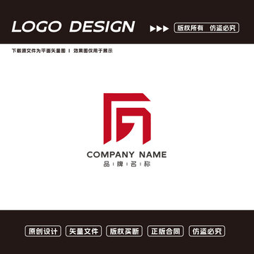 FN字母logo標(biāo)志