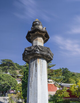 五台山佛光寺唐乾符四年经幢