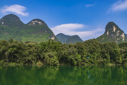 山景绿水青山