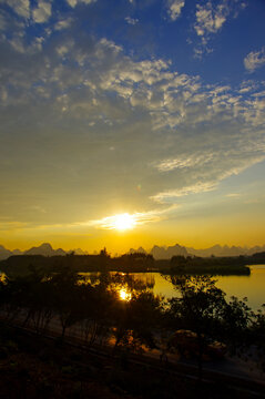 夕阳风景