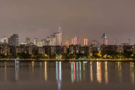 柳州市中心夜景