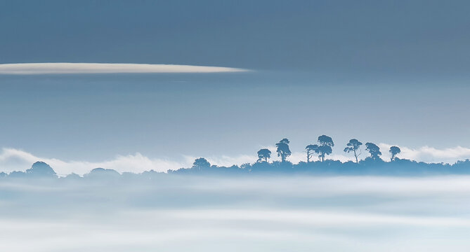 云雾妖娆与雾海