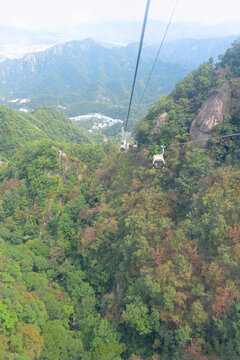 洛阳老君山景区云景索道