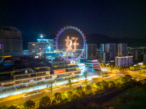 摩天轮景观灯