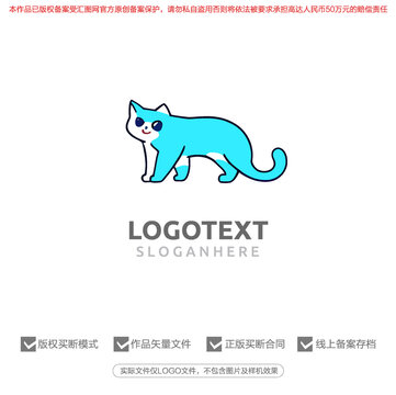 猫标志logo