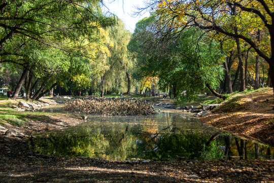 圆明园秋景