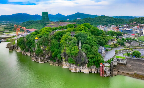 石钟山全景