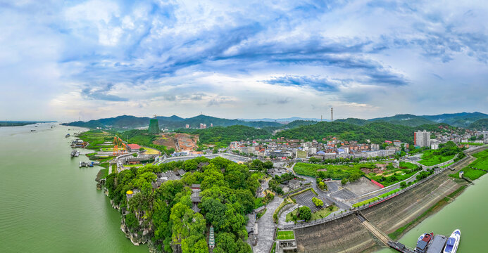 石钟山全景