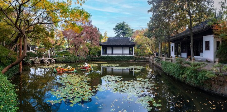 上海市曲水园风光